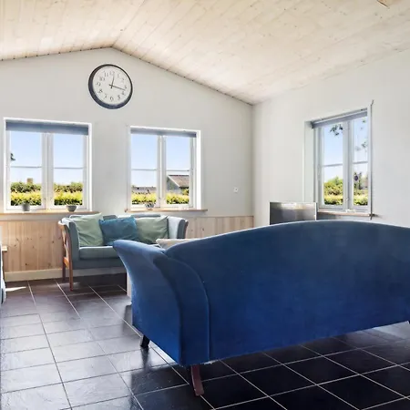 Bright House Near Sea And Outdoor Living